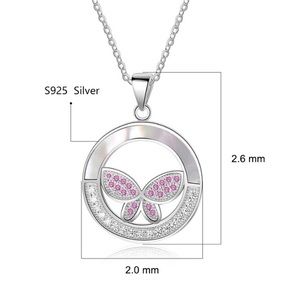 925 Sterling Silver Necklace with Pendant!